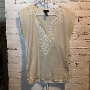 ☃️ 4/$20 New York & Co Embellished Shirt